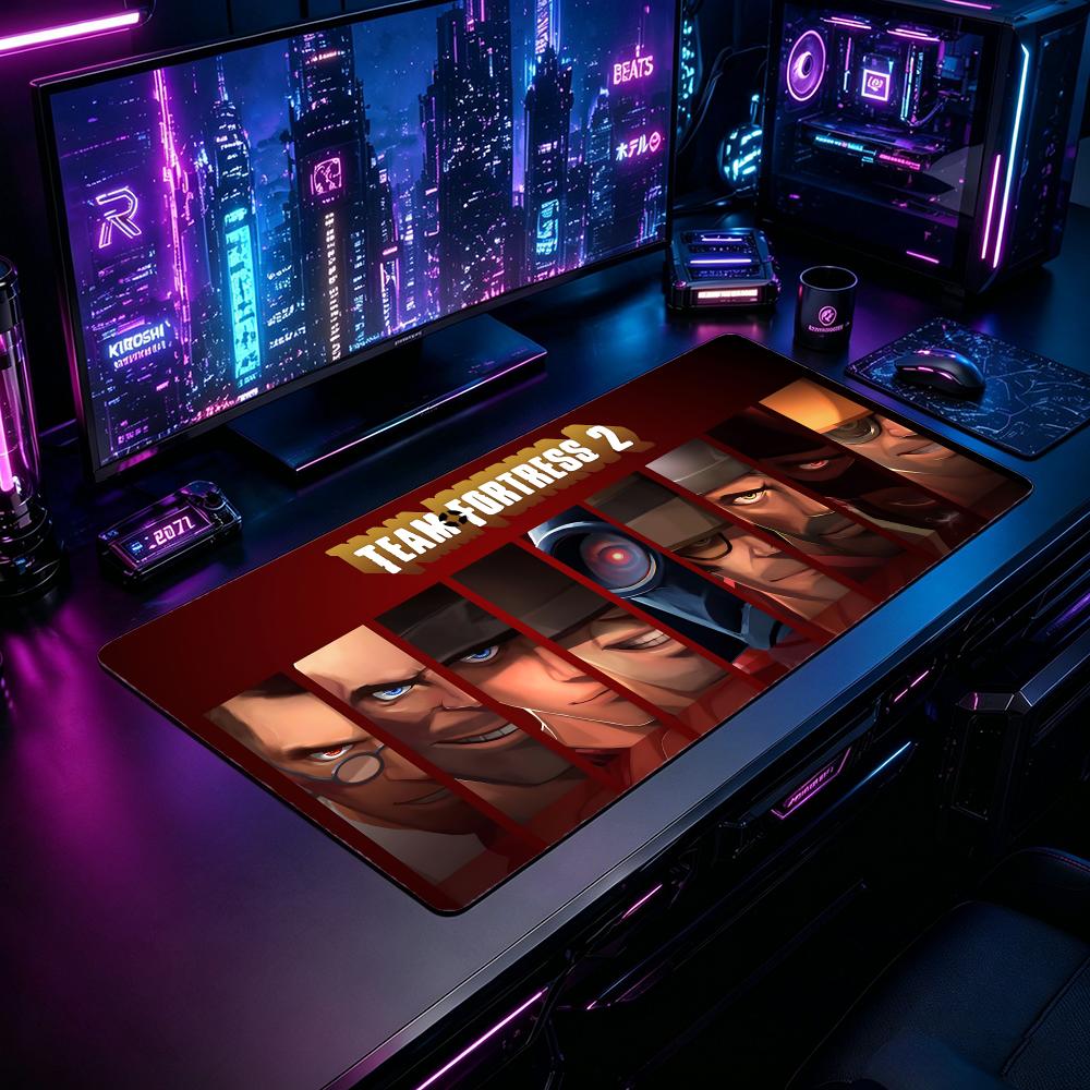 Desk Setup For Gaming - Gaming Mouse Pad TTeam Fortress 2
