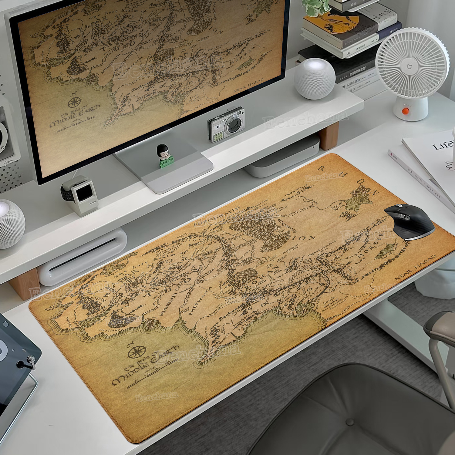 Desk Setup For Gaming - The L-Lord of The Ring Large