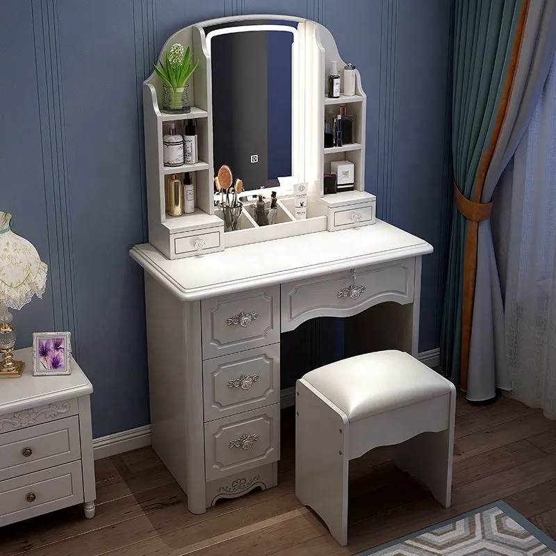 Girls White and pink Modern Wo - Desk Setup Simple recensione e prezzo