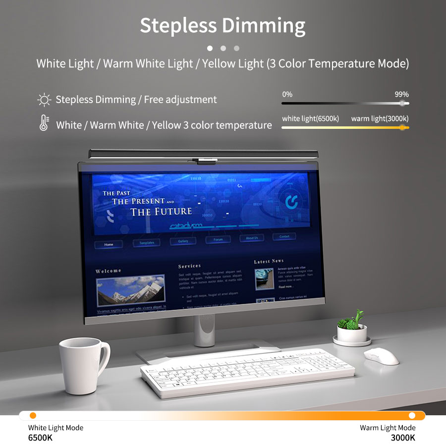 50cm Computer Monitor Light Ba - Desk Setup Lamp recensione e prezzo