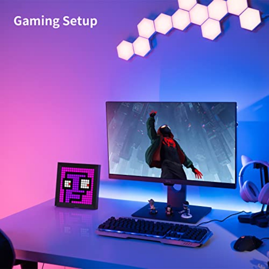 LED Light Pixel Display Panel  - Desk Setup For Gaming recensione e prezzo