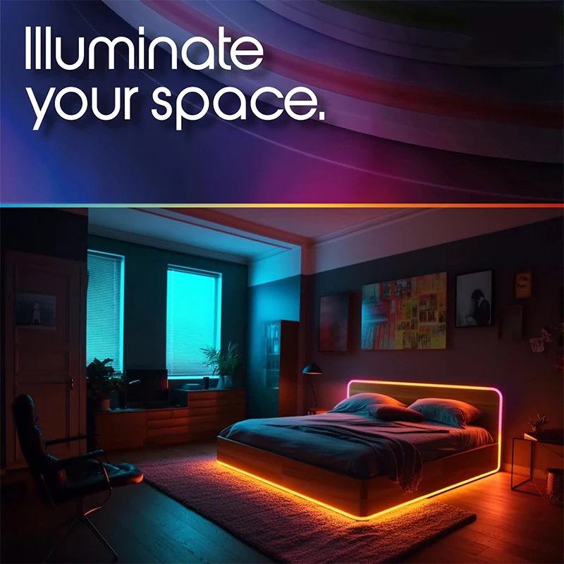 USB Powered RGB LED Strip Ligh - Ambient Light Bar Usb recensione e prezzo