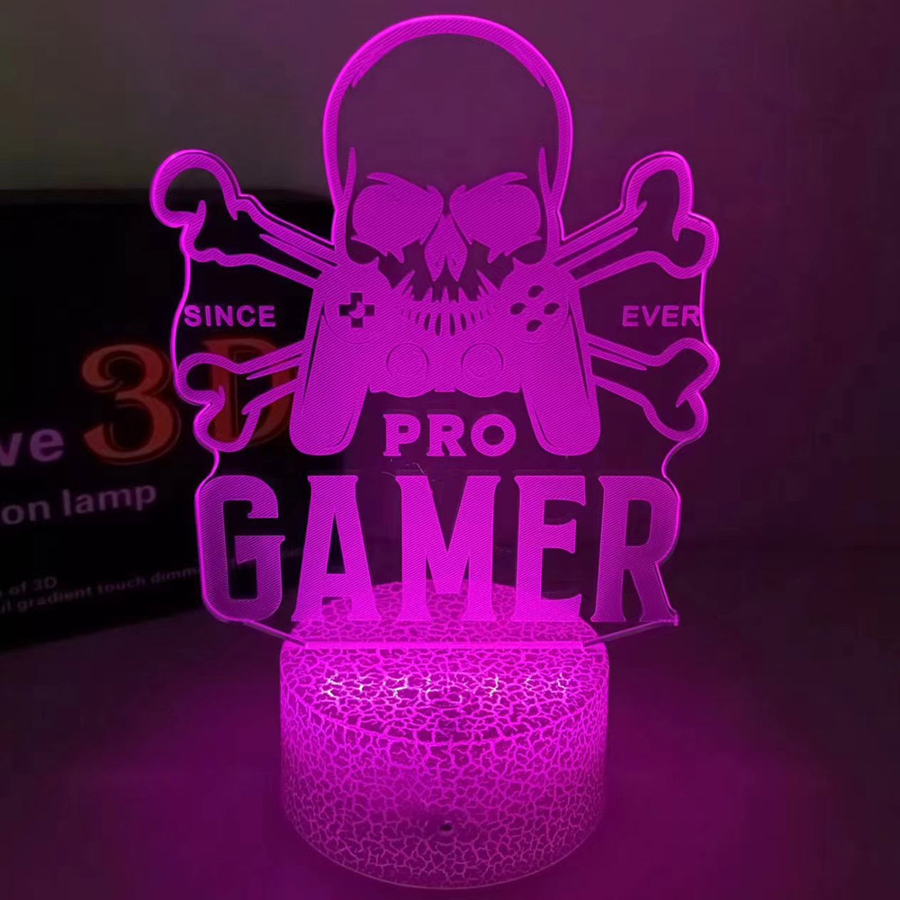 3D Night Lamp Gaming Room Desk - Desk Setup Diy recensione e prezzo
