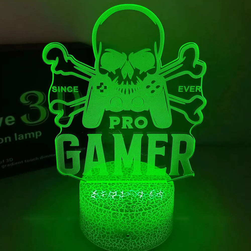 3D Night Lamp Gaming Room Desk - Desk Setup Diy recensione e prezzo