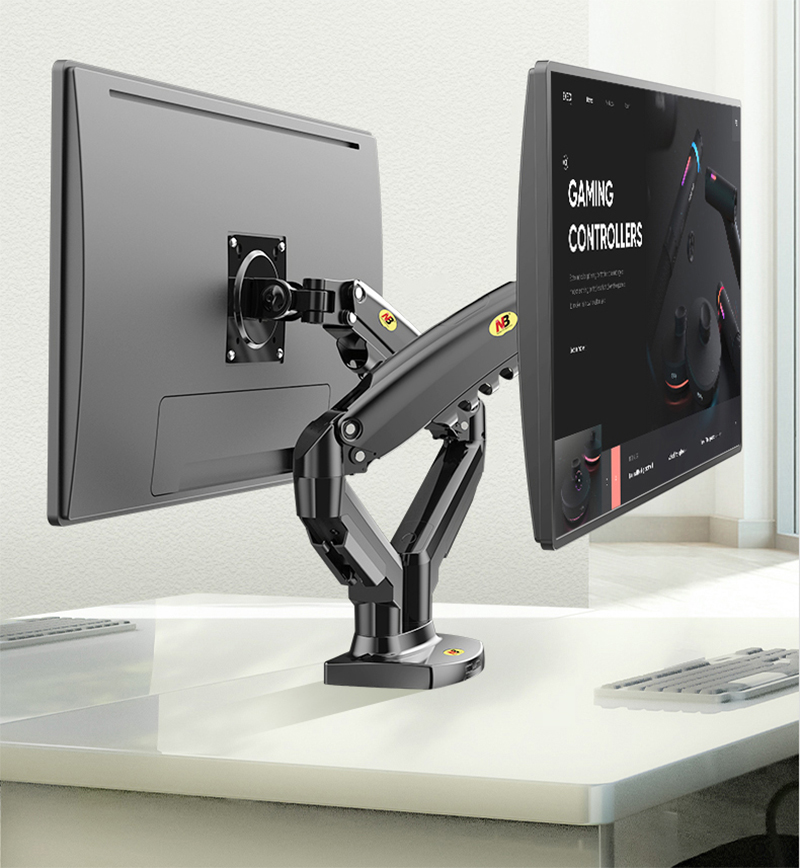 Desktop NB F160 + FP-2 Gas Spr - Dual Monitor Desk Setup recensione e prezzo