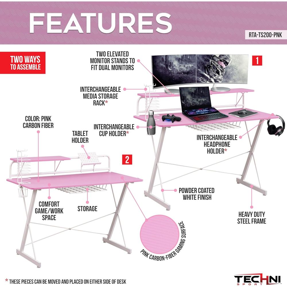 Elevated Monitor Stand Gaming  - Setup Desk Monitor recensione e prezzo