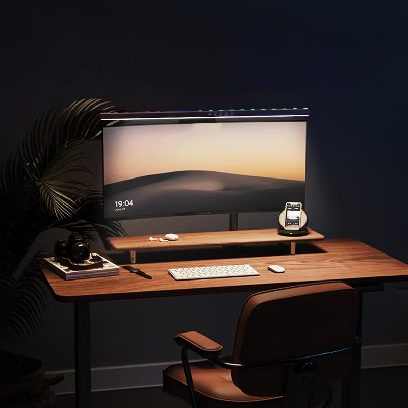 LED Monitor Light Hanging Desk - Desk Setup No Computer recensione e prezzo