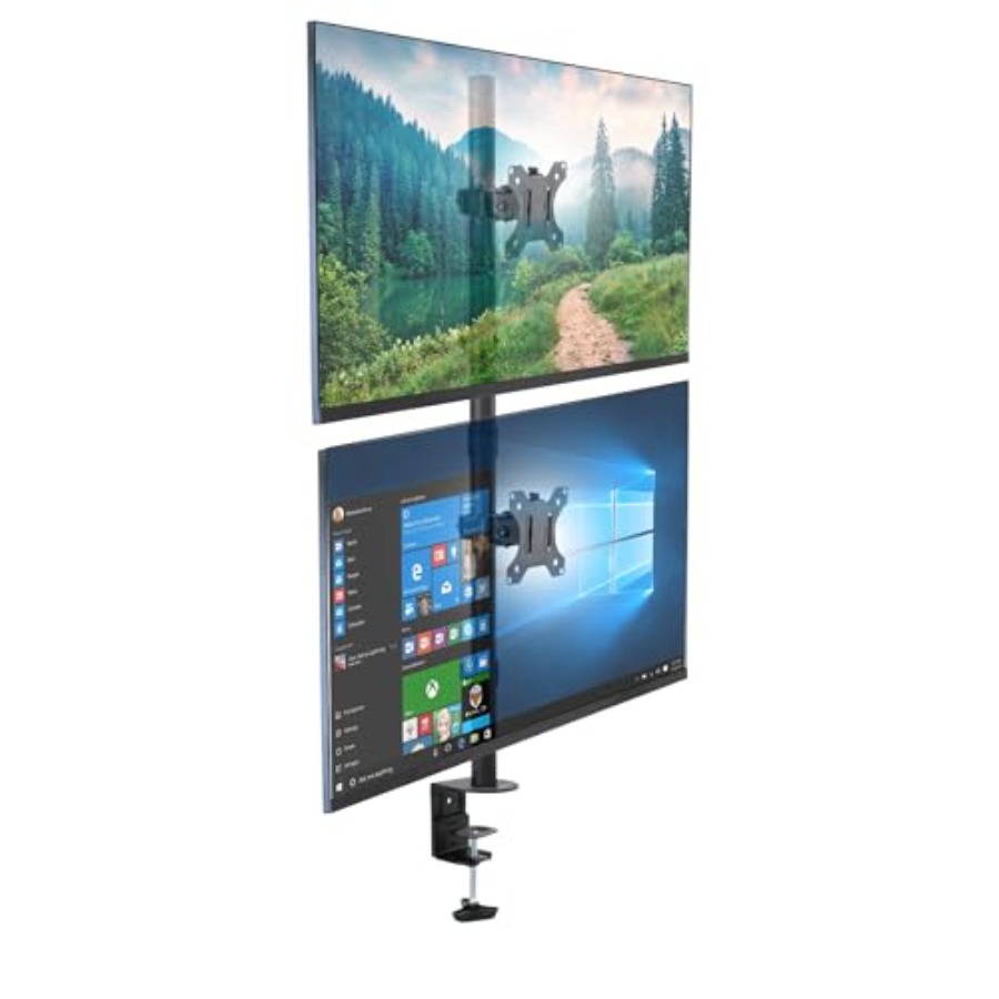 Vertical Dual Monitor Mount fo - Dual Monitor Desk Setup recensione e prezzo