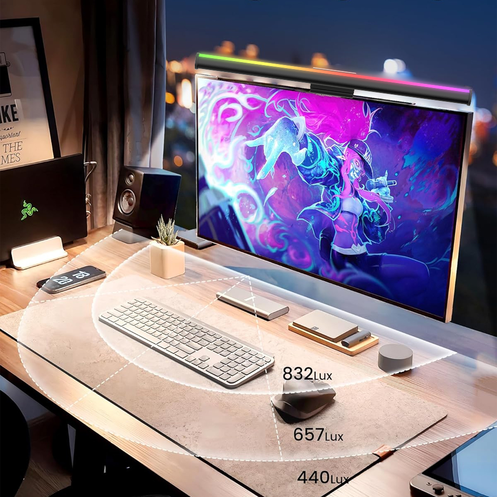 Screen Hanging Lamp Monitor Li - Setup Desk Monitor recensione e prezzo