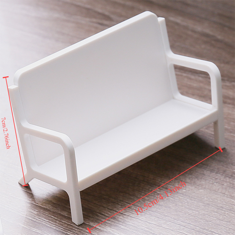 1pc Simple White Bench Style B - Desk Setup White recensione e prezzo