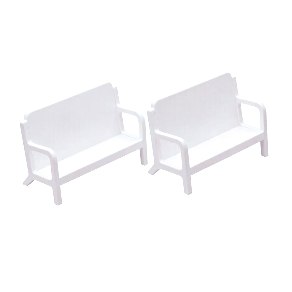 1pc Simple White Bench Style B - Desk Setup White recensione e prezzo