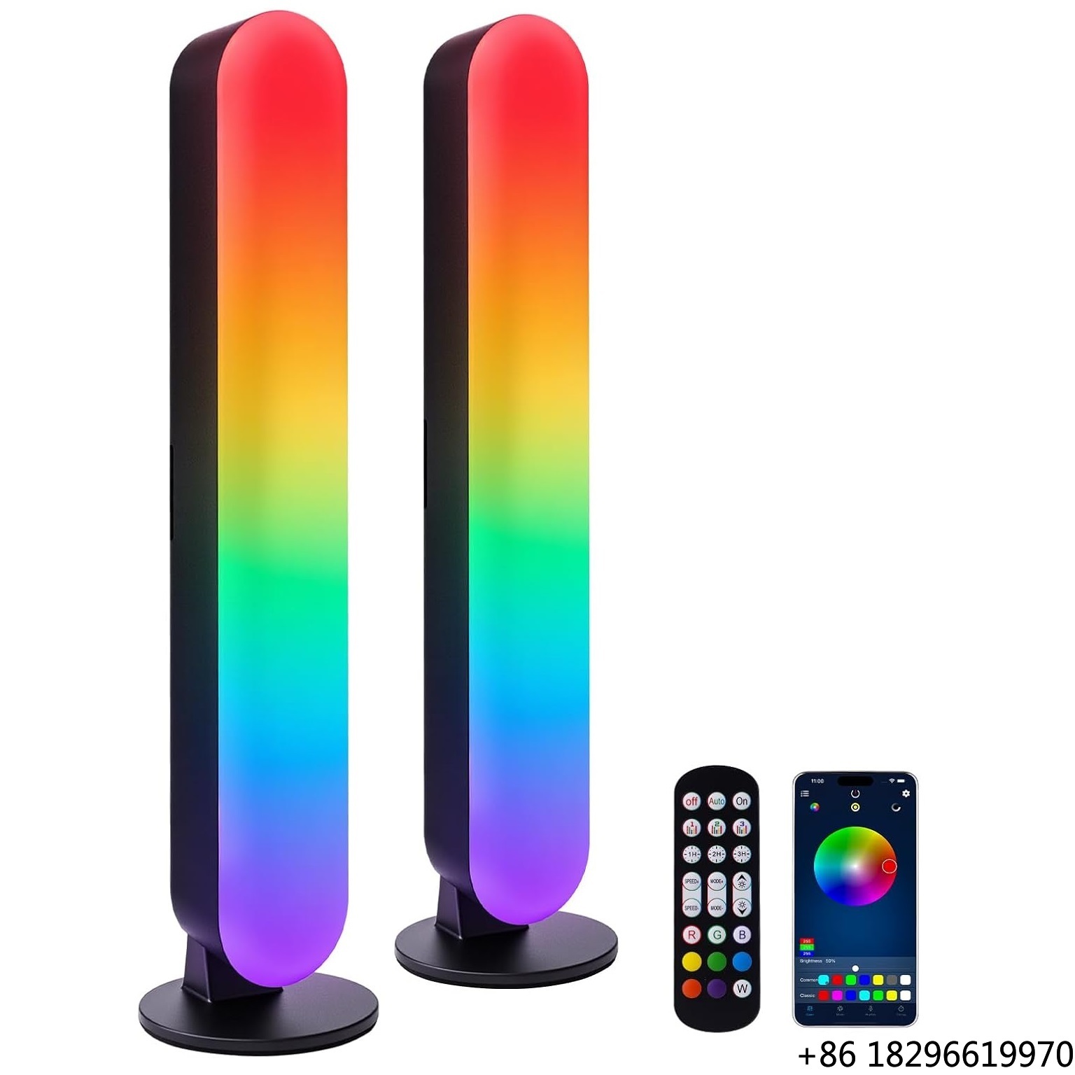 Plastic RGB LED Light Bar Musi - Ambient Light Bar Usb recensione e prezzo