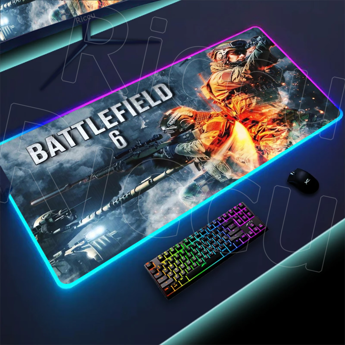 New Gamer Rgb Desk Mat Back Li - Desk Setup For Gaming recensione e prezzo