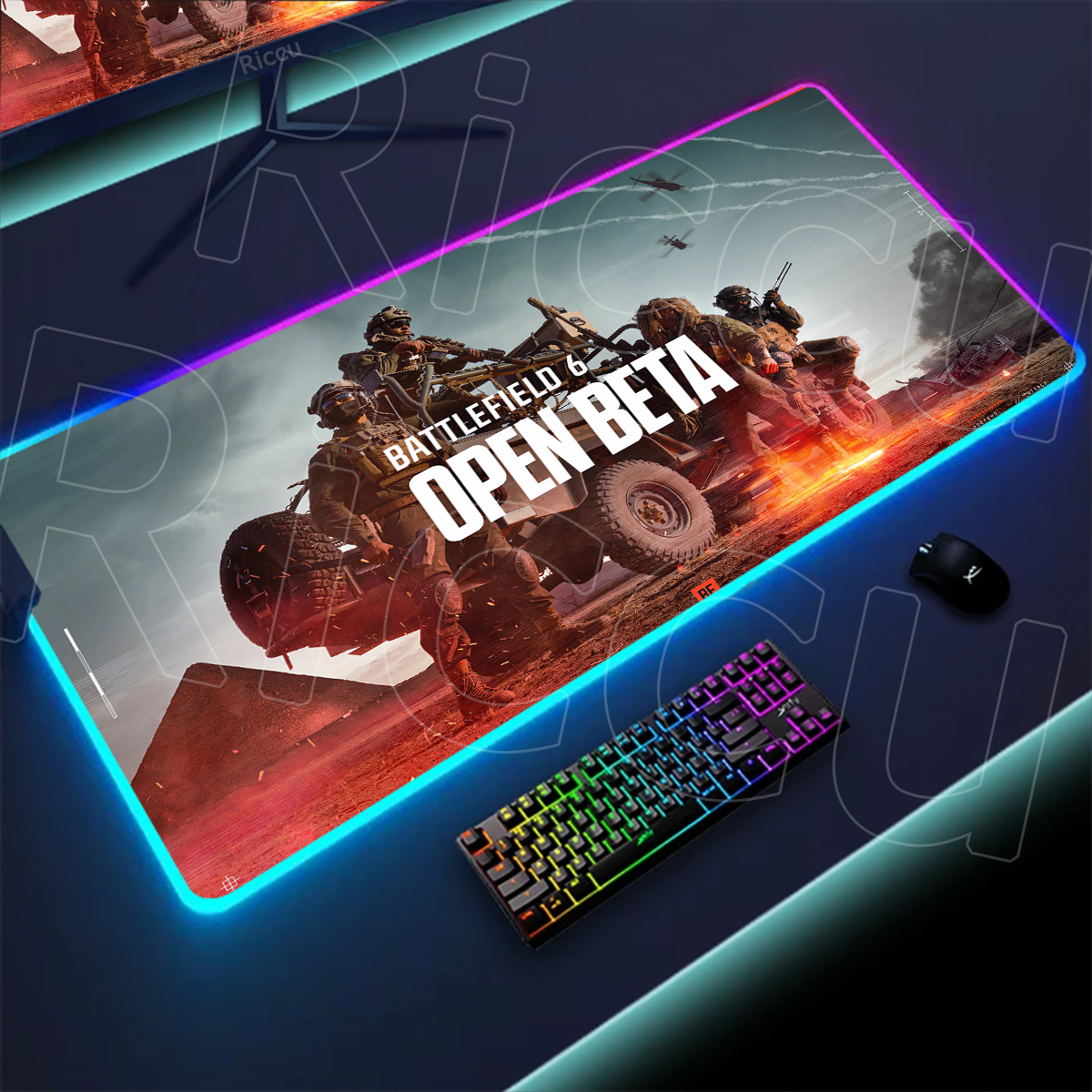 New Gamer Rgb Desk Mat Back Li - Desk Setup For Gaming recensione e prezzo