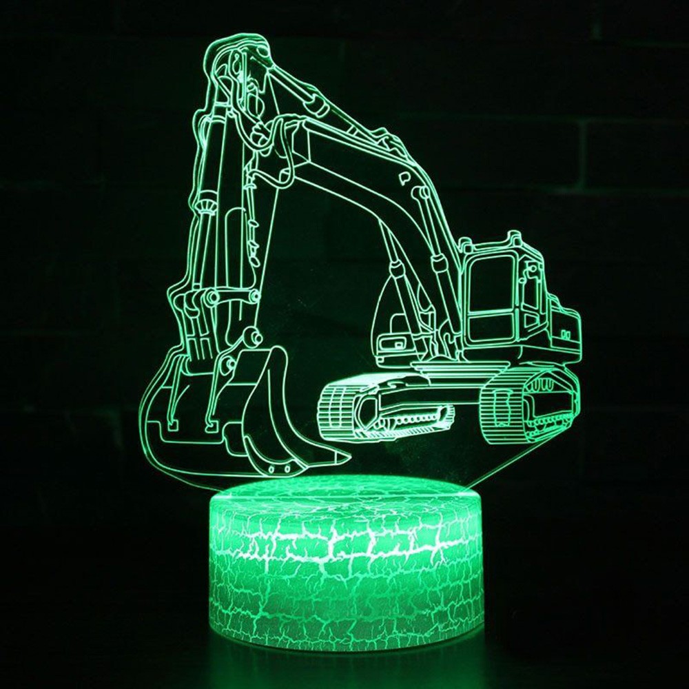 Construction Theme Excavator D - Desk Setup Diy recensione e prezzo