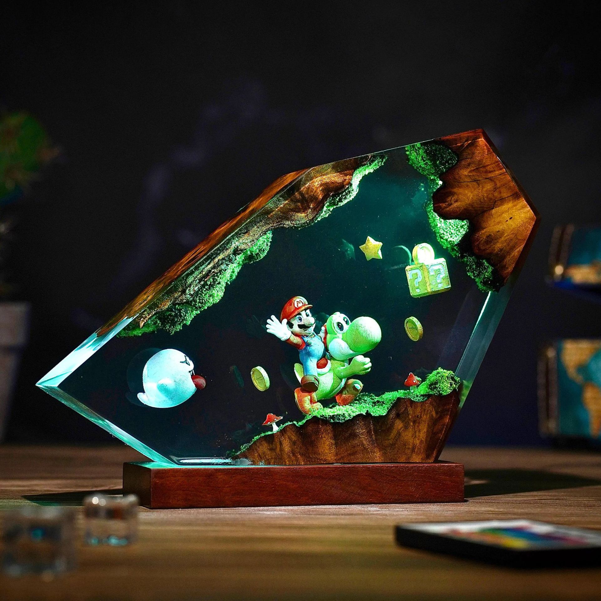 Table Resin Lamp Cartoon Anime - Desk Setup Lamp recensione e prezzo