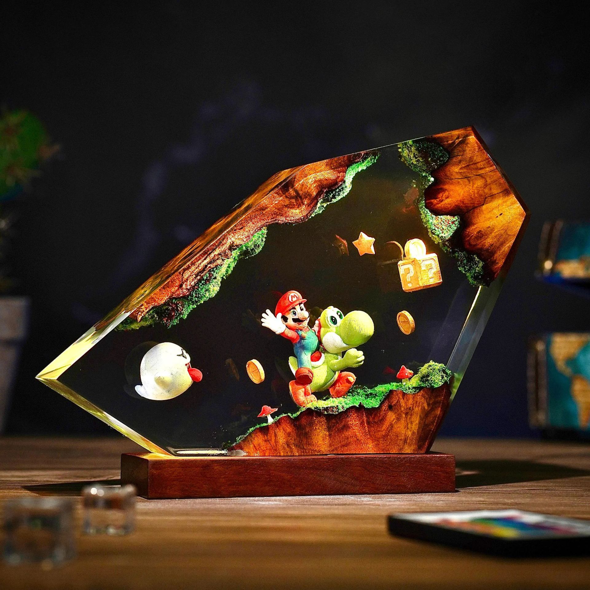 Table Resin Lamp Cartoon Anime - Desk Setup Lamp recensione e prezzo