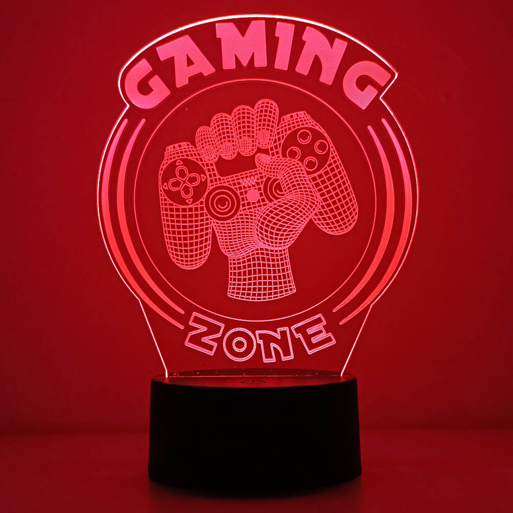 3D Night Light Lamp Gaming Roo - Desk Setup Diy recensione e prezzo