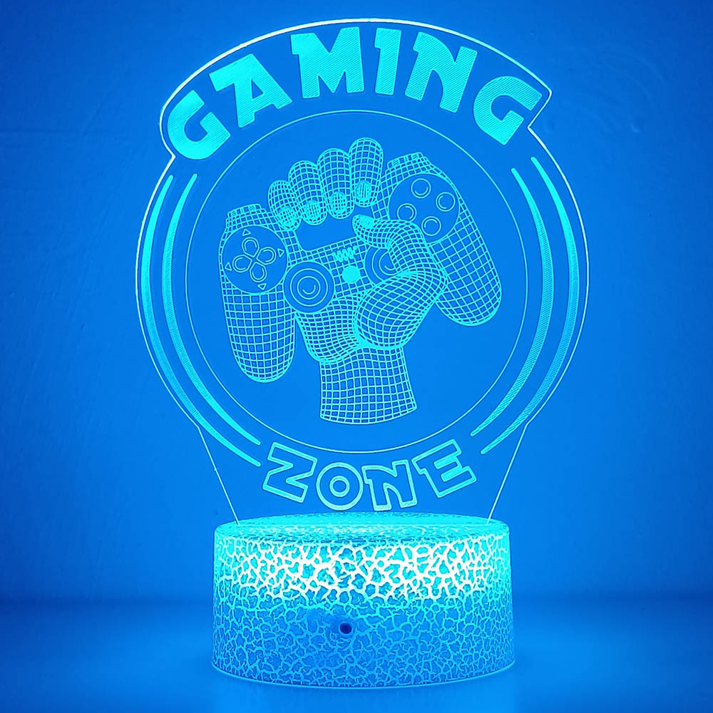 3D Night Light Lamp Gaming Roo - Desk Setup Diy recensione e prezzo