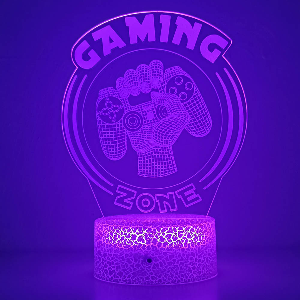 3D Night Light Lamp Gaming Roo - Desk Setup Diy recensione e prezzo