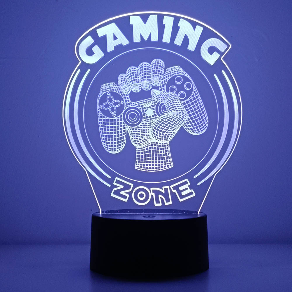 3D Night Light Lamp Gaming Roo - Desk Setup Diy recensione e prezzo