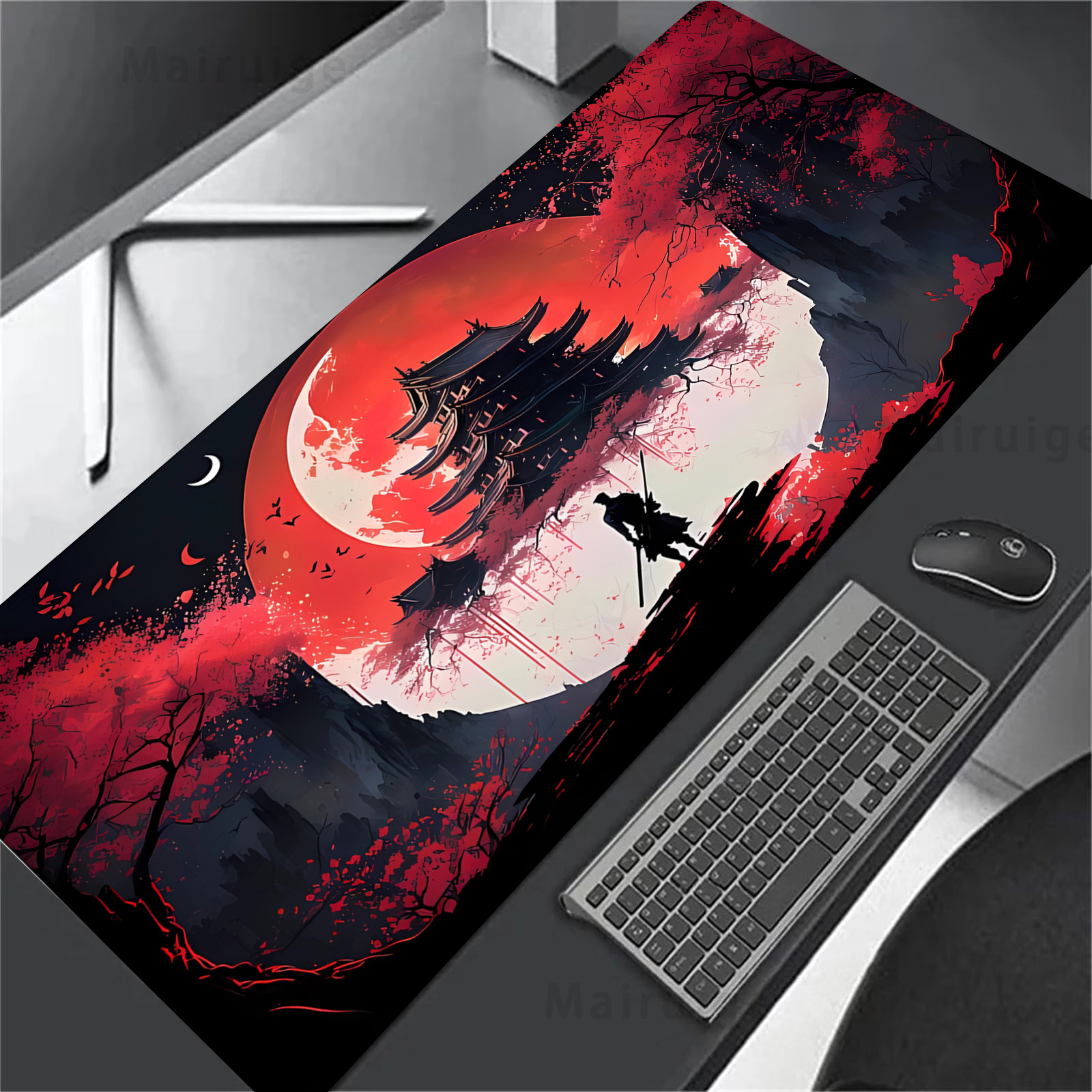 Mousepad Japanese Sakura Samur - Desk Setup For Gaming recensione e prezzo