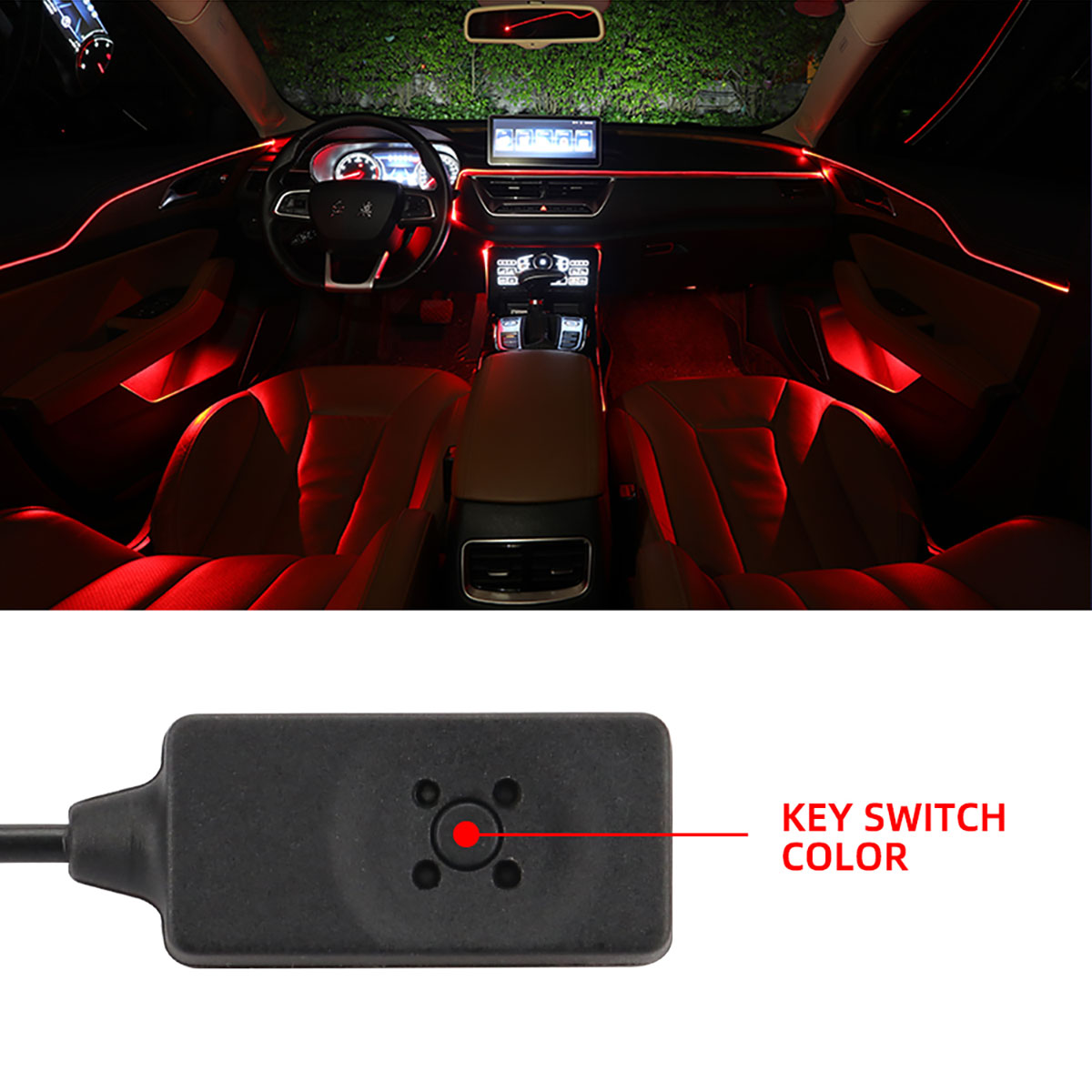 3/5M Auto Atmosphere Lighting  - Ambient Light Bar Usb recensione e prezzo