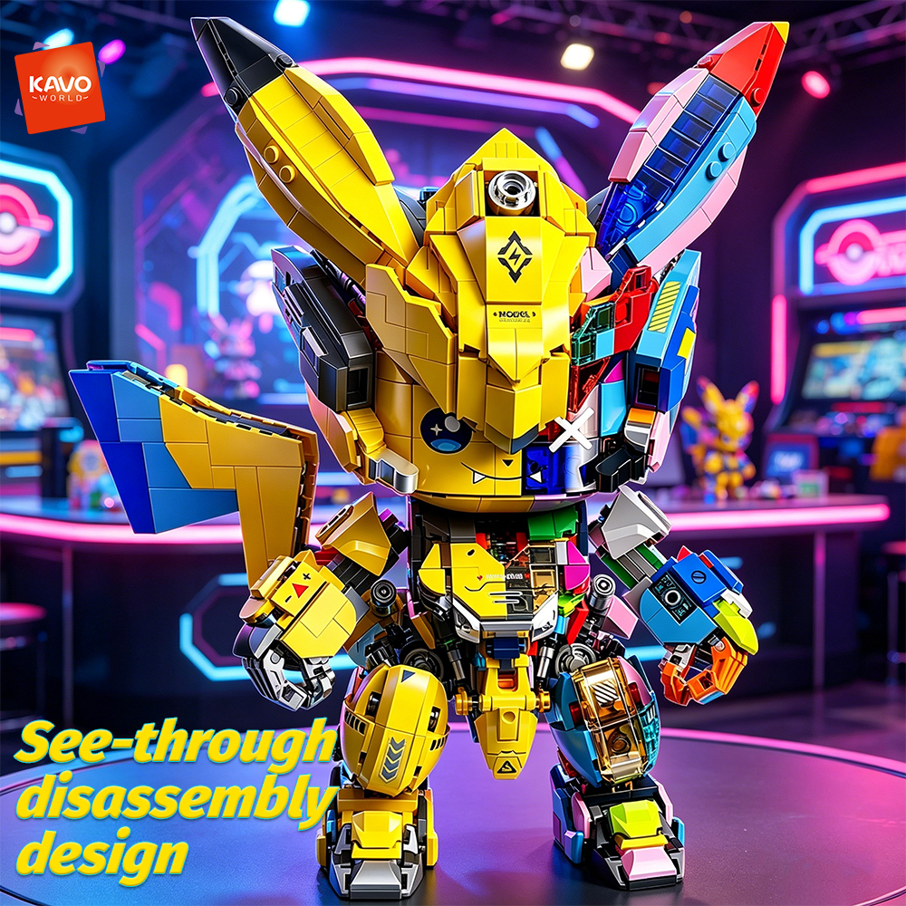 KAVOWORLD 1505 PCS DIY Mecha A - Desk Setup Diy recensione e prezzo