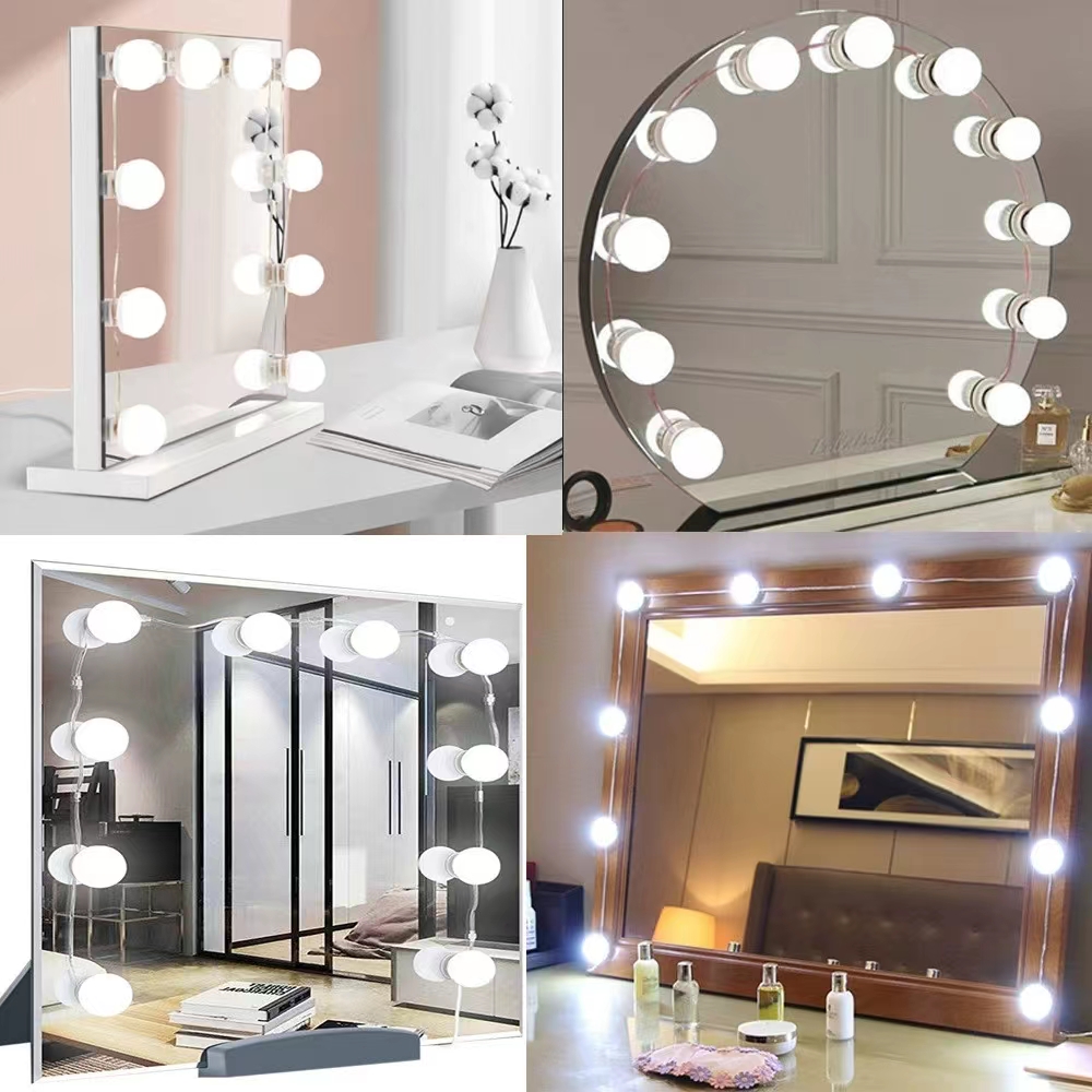 LED Light Paste Mirror Makeup  - Desk Setup Lamp recensione e prezzo