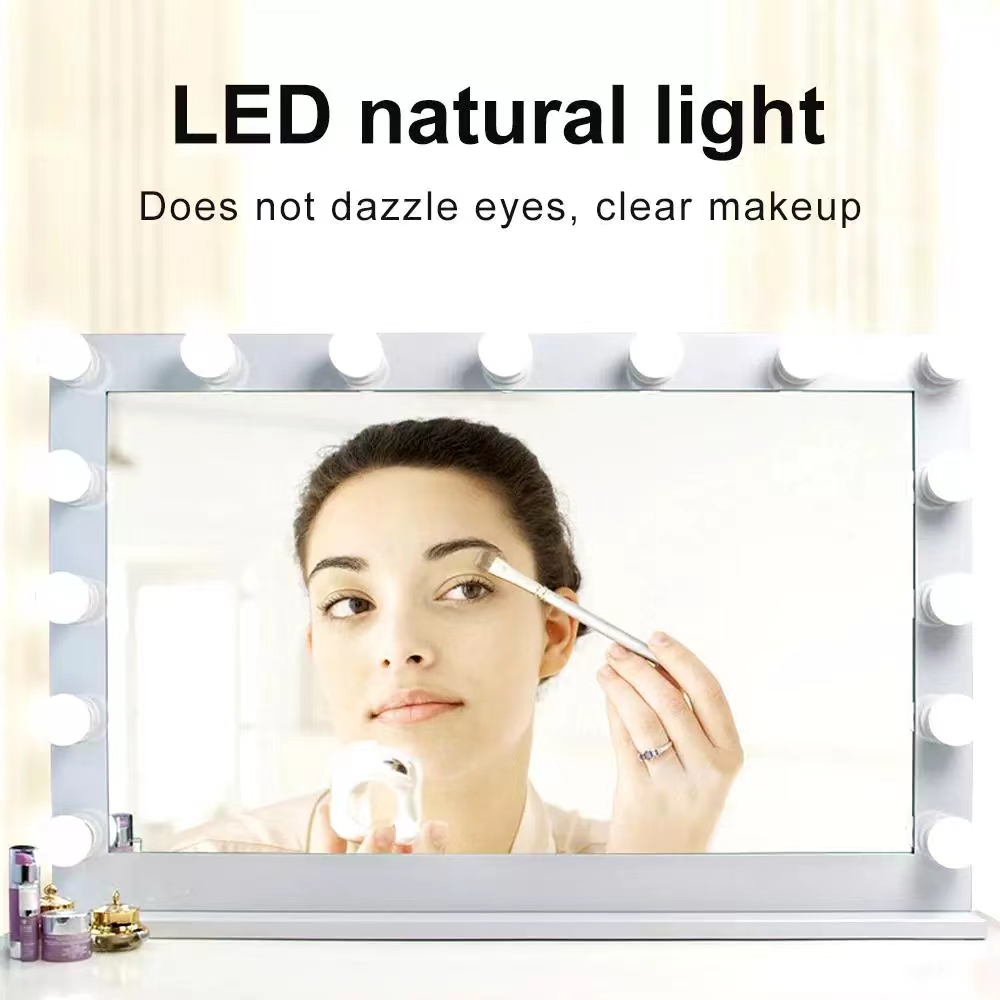 LED Light Paste Mirror Makeup  - Desk Setup Lamp recensione e prezzo