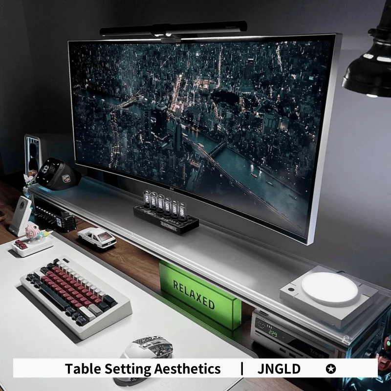 Aluminum Monitor Stand Acrylic - Desk Setup Diy recensione e prezzo