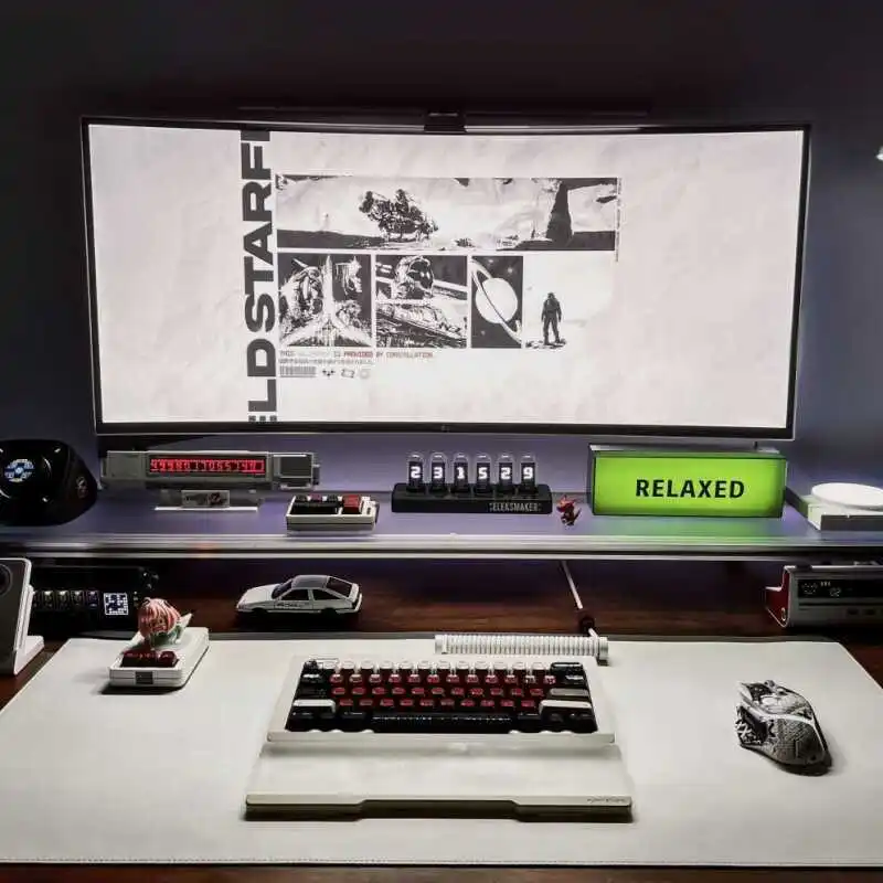 Aluminum Monitor Stand Acrylic - Desk Setup Diy recensione e prezzo