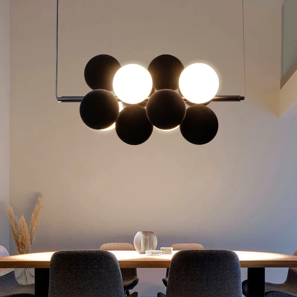 Post-modern Art LED Chandelier - Desk Setup White recensione e prezzo