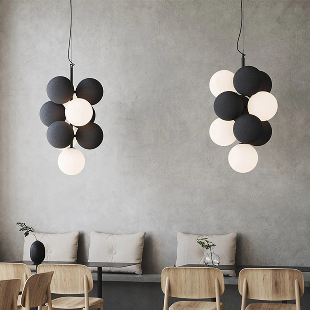 Post-modern Art LED Chandelier - Desk Setup White recensione e prezzo