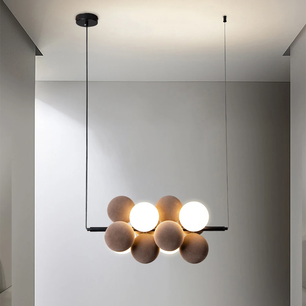 Post-modern Art LED Chandelier - Desk Setup White recensione e prezzo