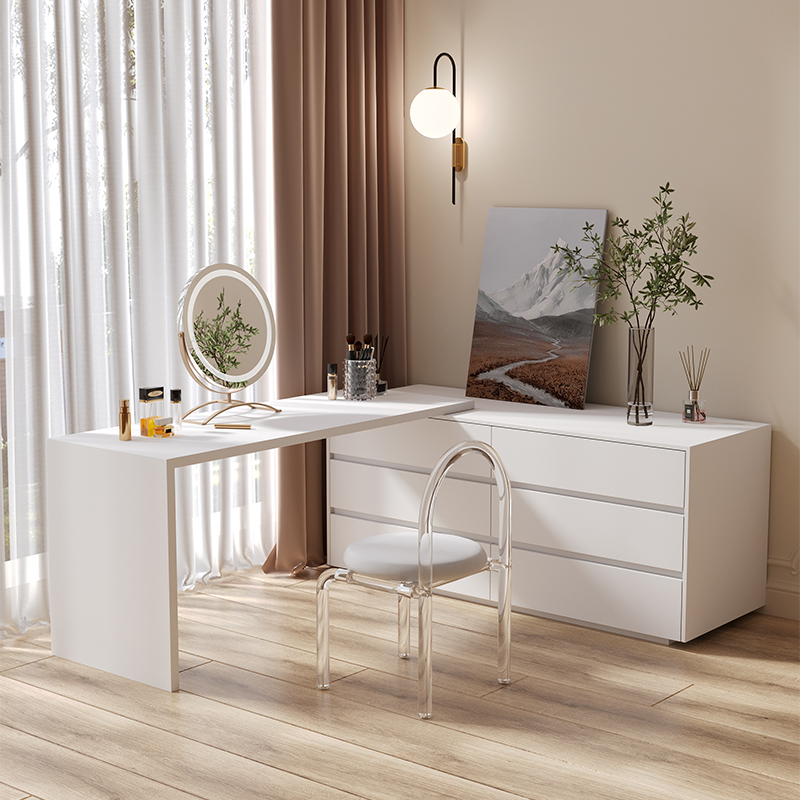 Dresser,Multi-purpose Flat L S - Desk Setup No Computer recensione e prezzo