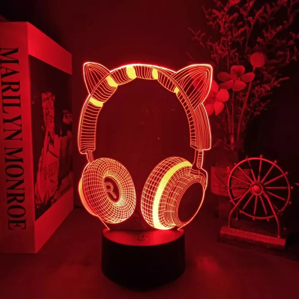 New Headphones 3D Illusion Nig - Desk Setup Diy recensione e prezzo