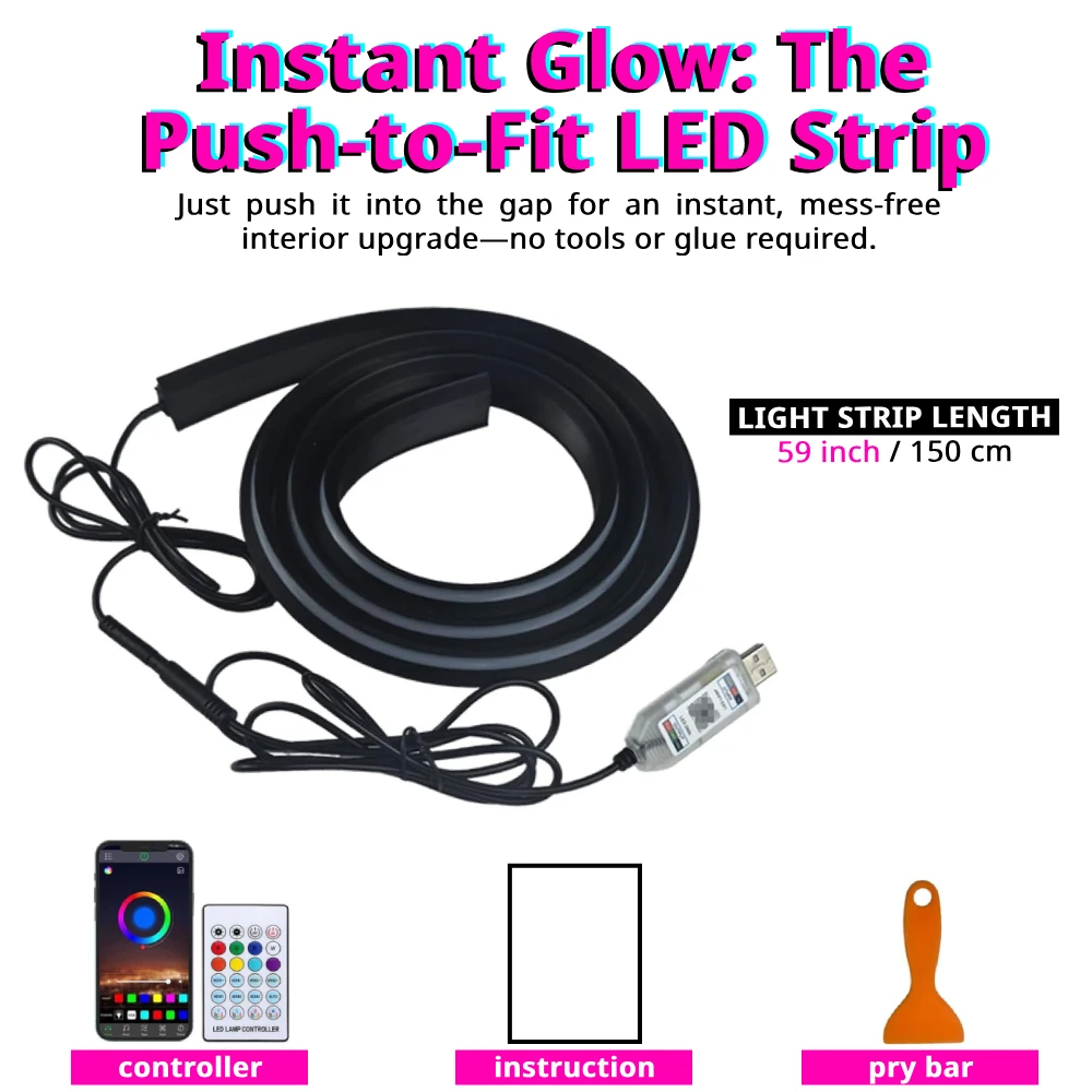Car Windshield Ambient Light S - Ambient Light Bar Usb recensione e prezzo