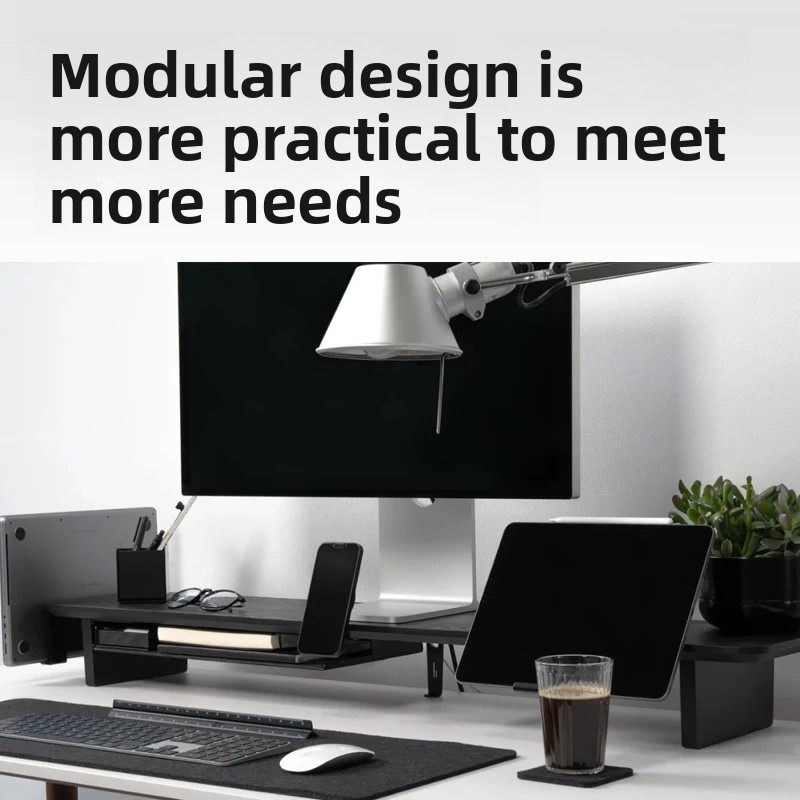 Solid Wood Monitor Riser Stand - Setup Desk Monitor recensione e prezzo