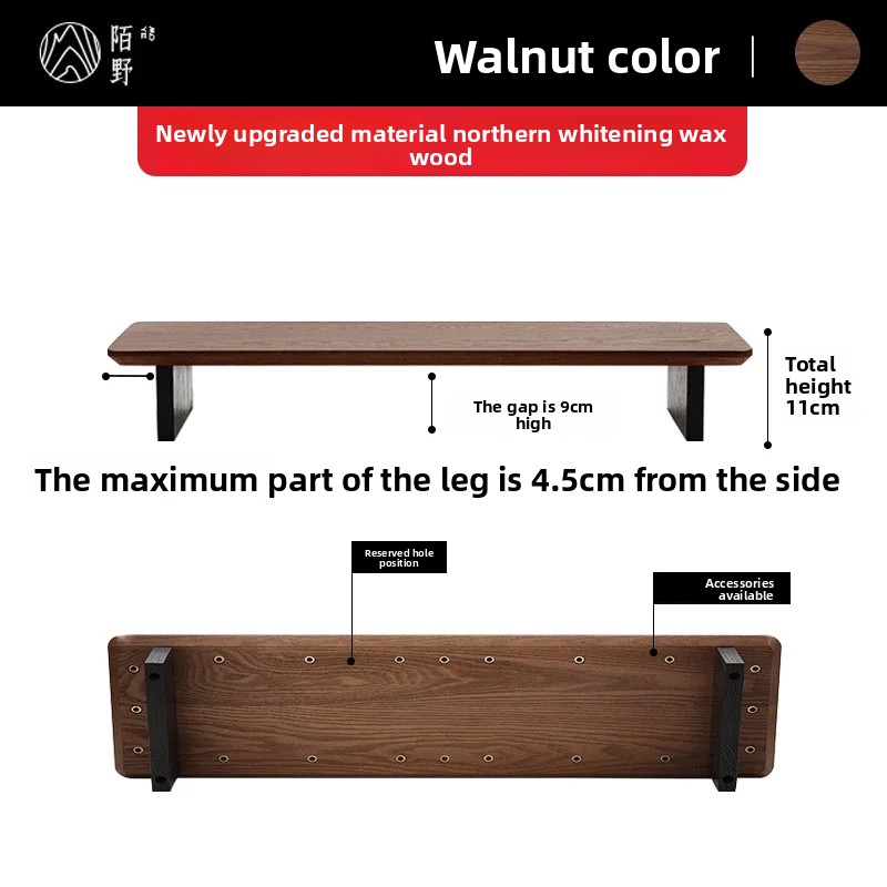 Solid Wood Monitor Riser Stand - Setup Desk Monitor recensione e prezzo