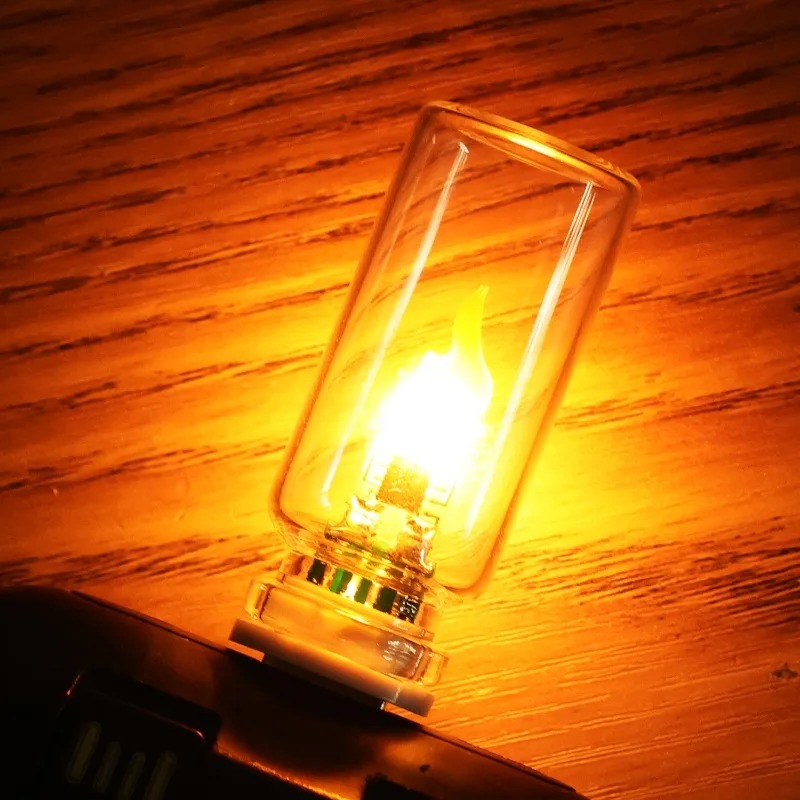 Mini USB Flame Light Car Inter - Ambient Light Bar Usb recensione e prezzo