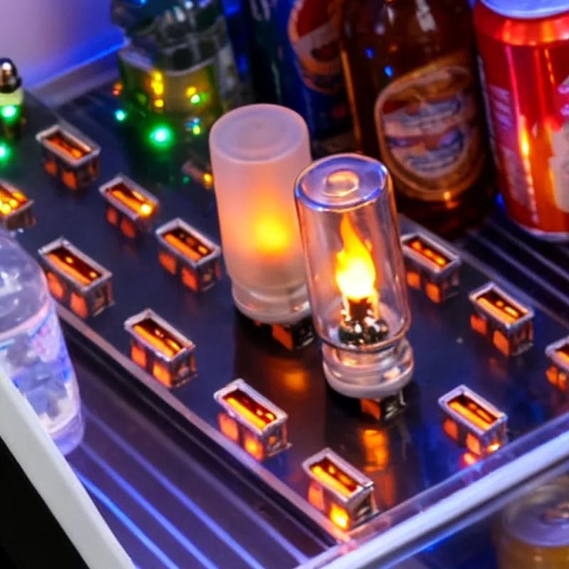 Mini USB Flame Light Car Inter - Ambient Light Bar Usb recensione e prezzo