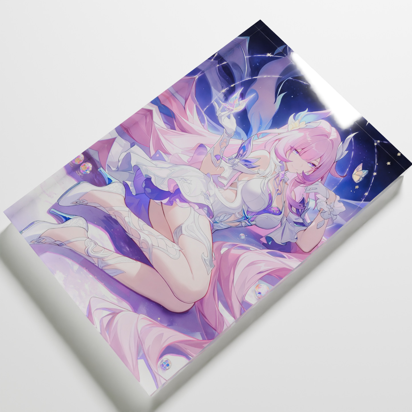 DIY 3D Holographic Cube Honkai - Desk Setup Diy recensione e prezzo