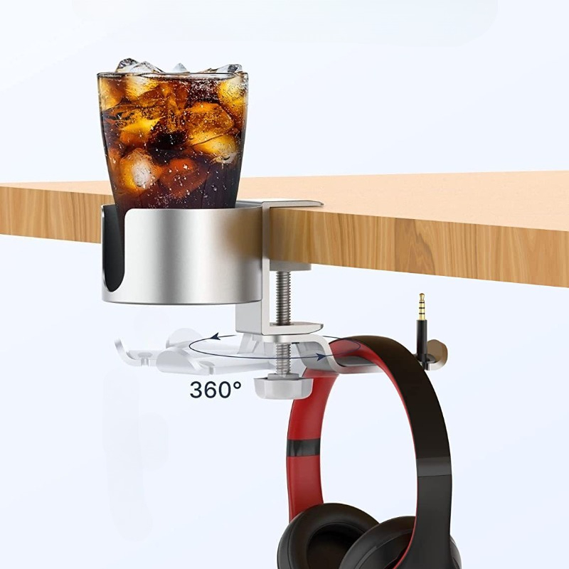 360° Rotating Desk Headphone H - Desk Setup For Gaming recensione e prezzo