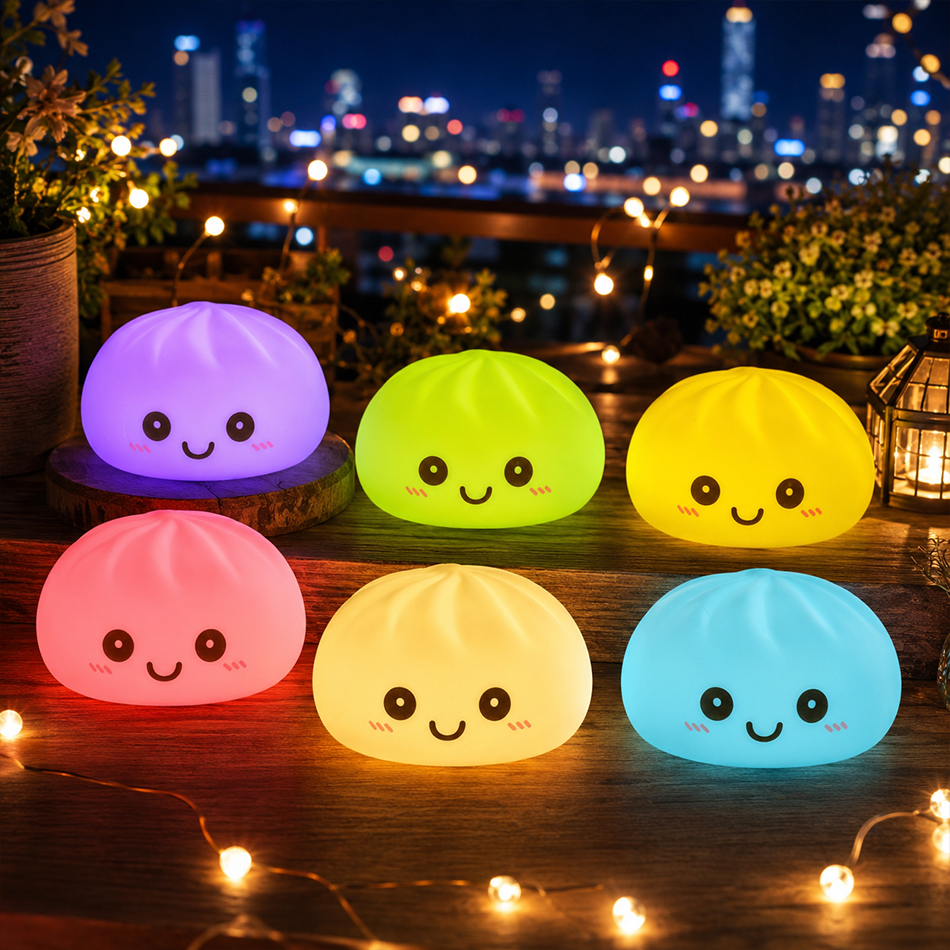 New Dumpling Night Lights Glow - Desk Setup Lamp recensione e prezzo
