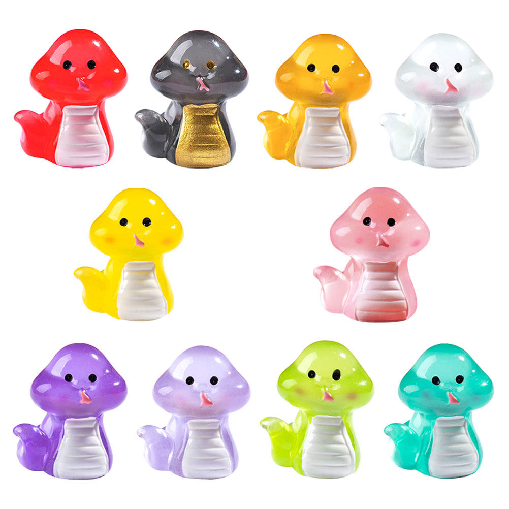 10Pcs Glow in The Dark Mini Sn - Desk Setup Diy recensione e prezzo