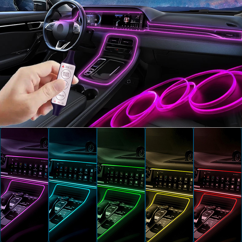 1/2/3/4/5M Car Interior Light  - Ambient Light Bar Usb recensione e prezzo