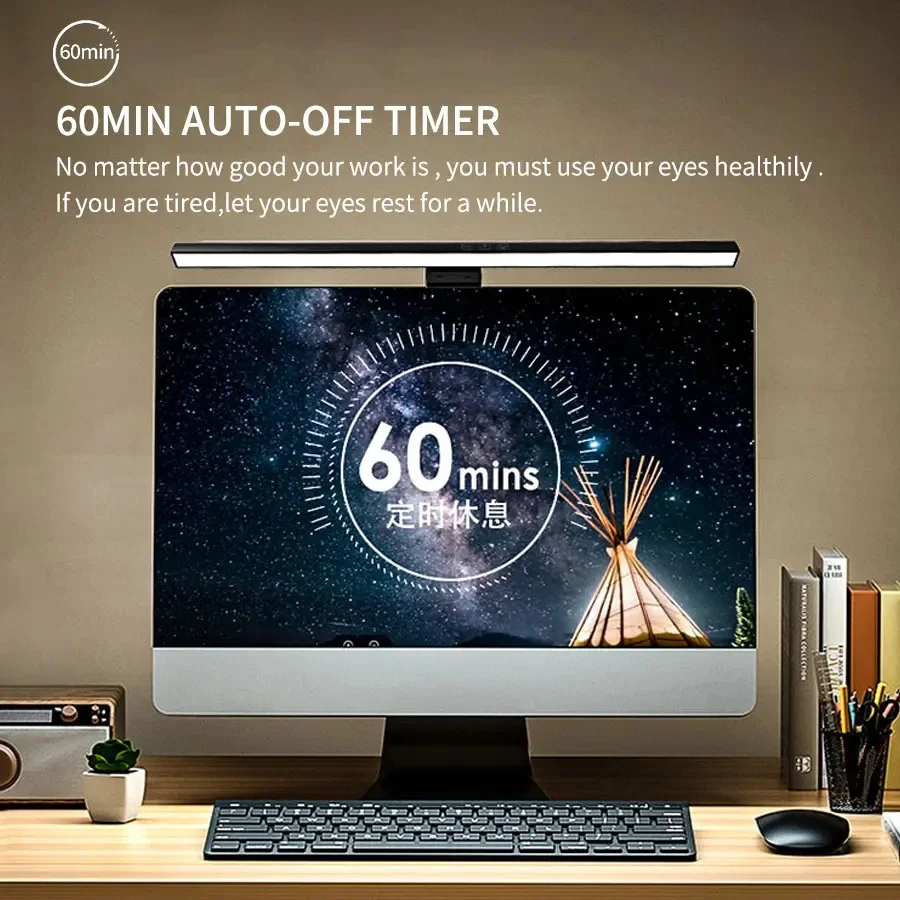 33cm 50cm LED Monitor Light Re - Desk Setup No Computer recensione e prezzo