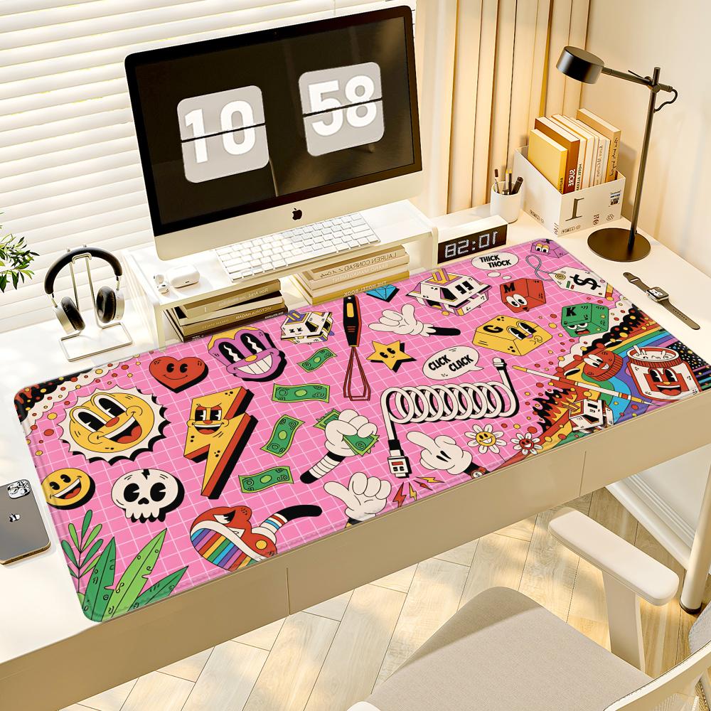 HYBXAXC Graffiti Mausepad Rug  - Desk Setup Diy recensione e prezzo