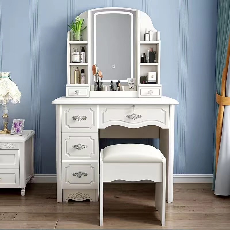 Girls White and Pink Modern Wo - Desk Setup Simple recensione e prezzo